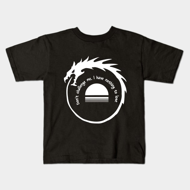 dragonslayer Kids T-Shirt by smile_zaho